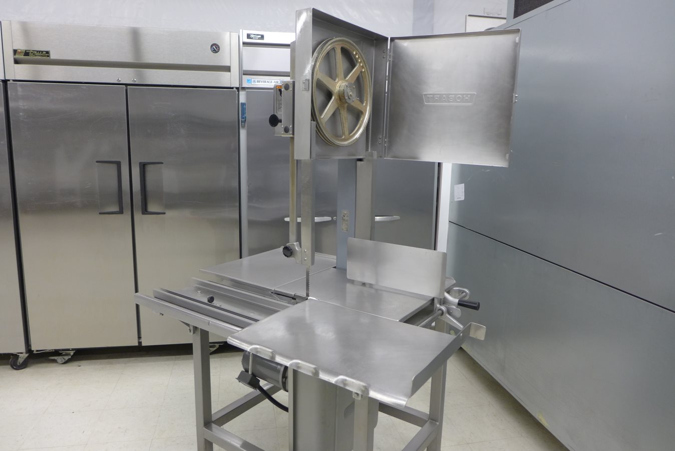 Hobart 6801 142" Meat Saw 3 HP 220/3 Ph Commercial Butcher Beef Slicer