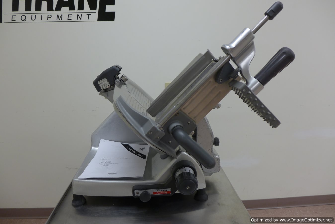 Hobart 2812 12" Manual Meat Cheese Deli Slicer Butcher Turkey With