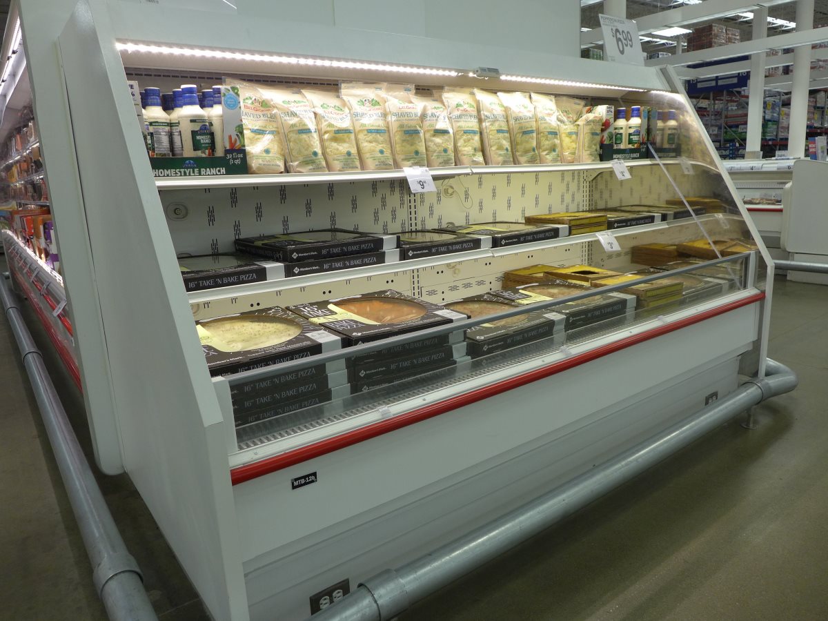 2016 Hill Phoenix 8' Remote 04UM8 Red Meat Dairy Deli LED Grocery