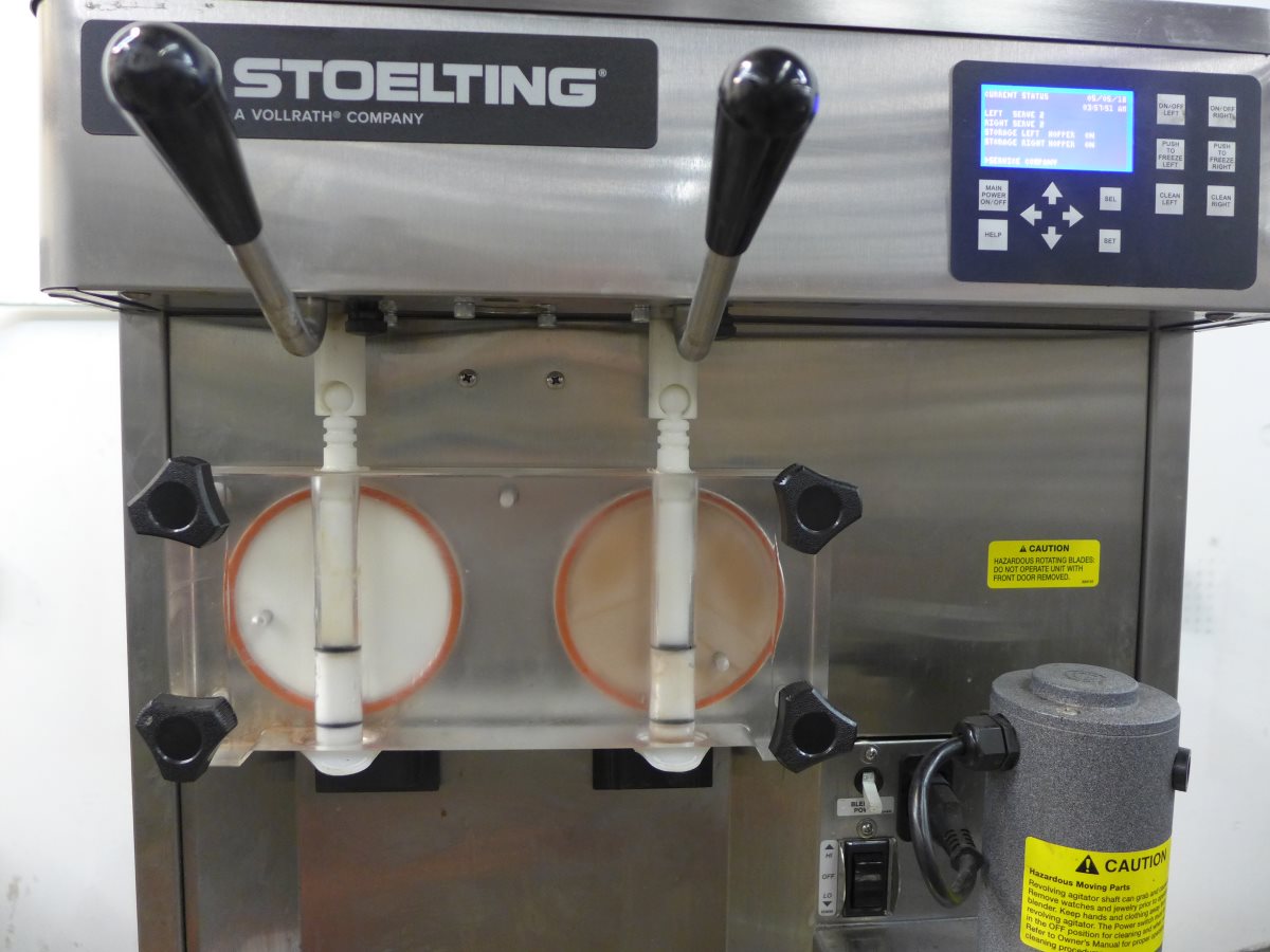 2015 Stoelting SF121-38i2 Two Flavor Soft Serve Ice Cream Countertop