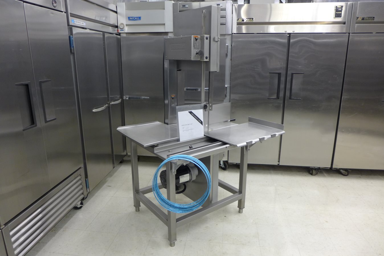 2016 Hobart 6801 142" Meat Saw 3 HP 220/3 Ph Butcher Beef Slicer Biro